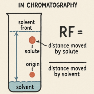 Rf Value Rearrange RF Values in Chromatography: Meaning & Calculation