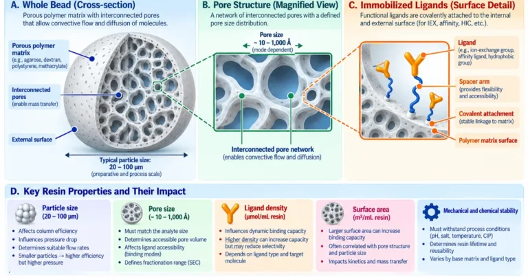 Chromatography Resins: Types, Properties and How to Select the Right Resin